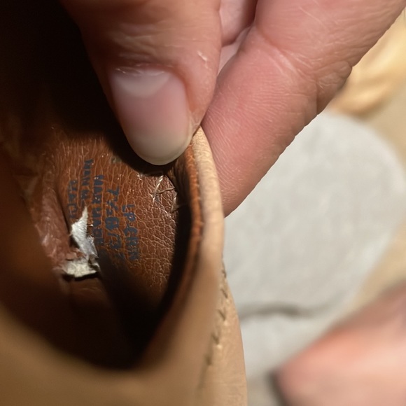 ❤️🔥SOLD❤️🔥Lucky Brand Tan flats - Picture 5 of 5